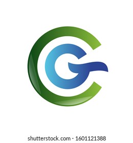 Letter G within a letter C monogram