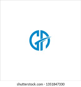 Letter GA logo design