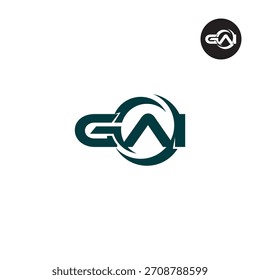 Ein Logo mit stilisierten Buchstaben, in einem modernen Stil entworfen. Es ist für die nahtlose Verarbeitung in allen Medien - Print, Digital, Farbvarianten und verschiedenen Hintergründen - selbst in kleinen Größen konzipiert.