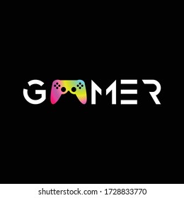 carta GAMER con logotipo de consola 