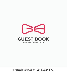 Letter GB bow tie shape logo. Vector initial GB icon design concept