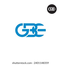 Letter GBE Monogram Logo Design