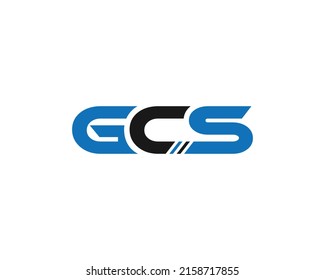 Letter GCS Unique Logo Design Idea Concept Vector Symbol illustration.