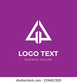 Logo-Designvorlage für Letter GD