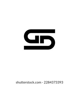 Letter GDS or SGD Monogram logo design