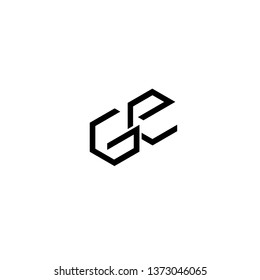 letter ge logo vector template - Vector 