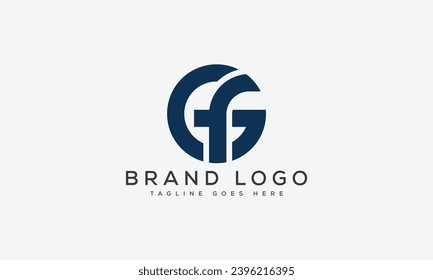 lettre GF conception de modèle vectoriel de création de logo pour la marque.