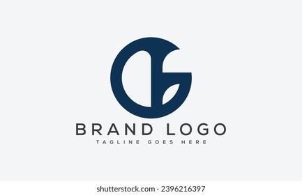 letter GF logo design vector template design for brand.