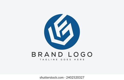 Buchstaben GF Logo Design Vektordesign für Marke.