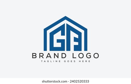 letter GF logo design vector template design for brand.
