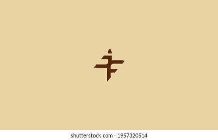 letter gf logo or letter fg logo design in butterfly style
