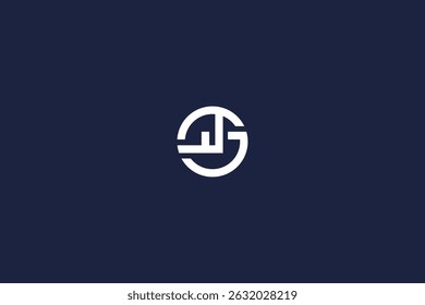 letter gf logo icon design template with vector circle inspiration logo