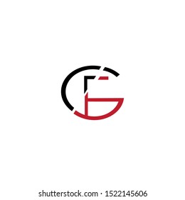 Letter GF New Logo Vector