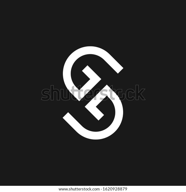 Letter Gg Ggs Sg Logo Design Stock Vector (Royalty Free) 1620928879