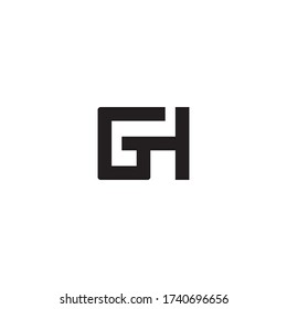 Letter GH logo / icon design