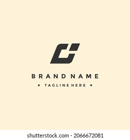 Plantilla de diseño vectorial del logotipo Resumen de la carta