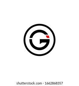 Gg Initial Company Circle G Logo Stock Vector (Royalty Free) 318042413