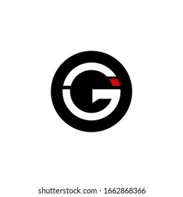 Letter GI logo Template Vector