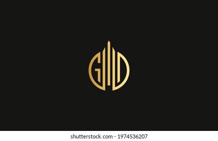 Letter Gid Logo Logo Concept Stock Vector (Royalty Free) 1974536207 ...