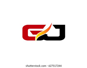 Letter GJ Logo

