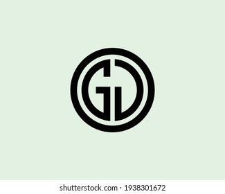 Logo-Design für Buchstaben, Vektorvorlage