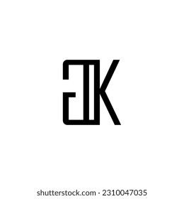 Logo-Design für Buchstaben GK oder KG