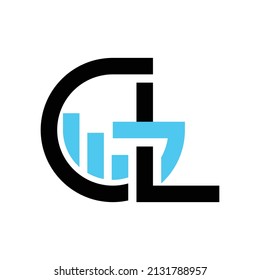 Letter GL Diagram Creative Logo Design