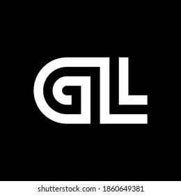 Letter GL Initial Logo Template