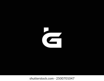 Letra GL LG Plantilla de diseño de logotipo. LG, GL Letras Abstractas Logo Monograma Plantilla. Logotipo del icono de la letra del alfabeto GL o LG