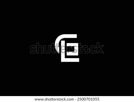 Letter GL LG logo design template. LG, GL Abstract Letters Logo Monogram Template. Alphabet letter icon logo GL or LG