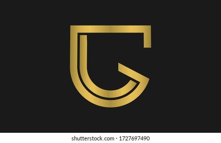 Letter GL, LG monogram logo and shield sign combination. Line art logo design. Symbolizes reliability, safety, power, security.