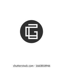 Letter GL logo Template Vector