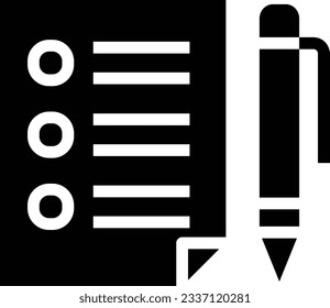 Icono de glifo de letra - Icono único, vector