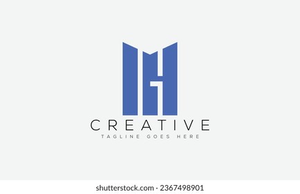 Letter GM logo design template vector illustration