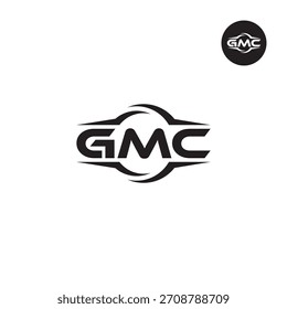 Letter GMC Logo Initials Acronym