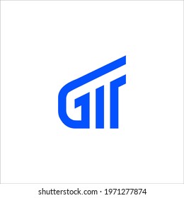 letter GMF logo design vector sign