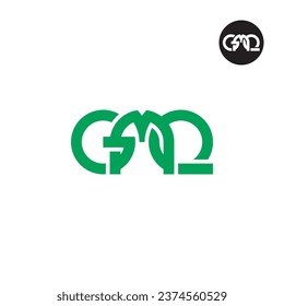 Letter GMQ Monogram Logo Design