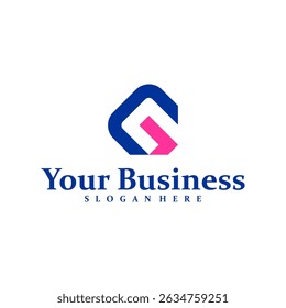 Letter GN logo design concept vector. Initial GN Logo Design Template. Creative Symbol. Icon