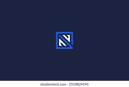 letter gn square logo icon design vector design template inspiration