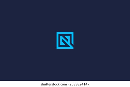 Letra GN cuadrado logo icono diseño Vector diseño Plantilla inspiración