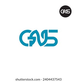 Letter GNS Monogram Logo Design