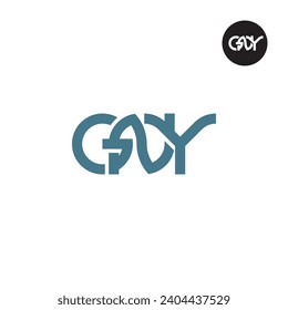 Letter GNY Monogram Logo Design