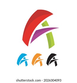 letter a is good, letter is good, special design, graphic design is attractive,