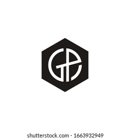 Letter GP logo Template Vector