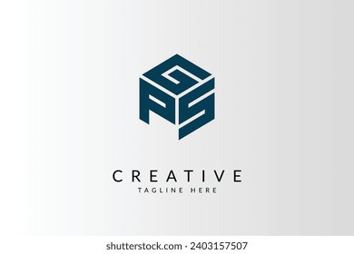 Letter GPS Logo vector icon illustration