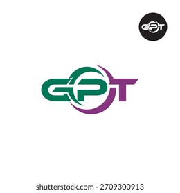 Letter GPT Logo Initials Acronym