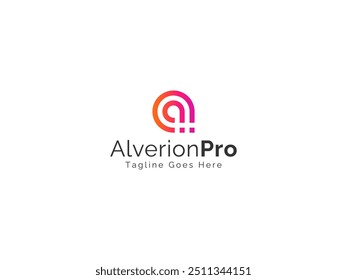 Letter A Gradient Logo I A Logo
