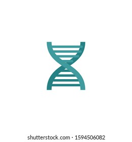 Letter I Green and Blue with abstract biotechnology logotype,Technology DNA vector concept