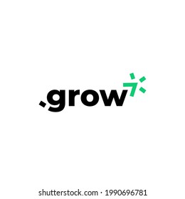 Letter GROW logo design. Linear creative minimal monogram symbol. Universal elegant vector logotype. Graphic alphabet symbol for corporate identity - Shutterstock ID 1990696781