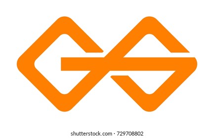 Letter GS Modern Logo 